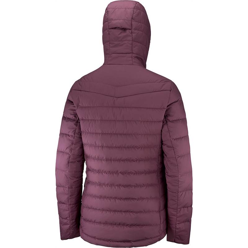 Salomon Womens Transition Insulated Down Hoodie Jacket-3