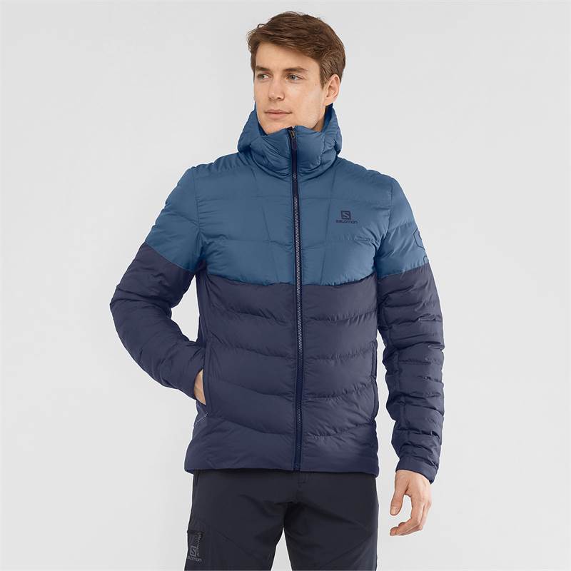 Salomon Mens Sight Storm Insulated Hoodie Jacket-5
