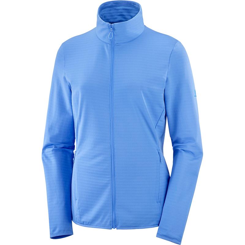 Salomon Mens Outrack Full Zip Midlayer Jacket