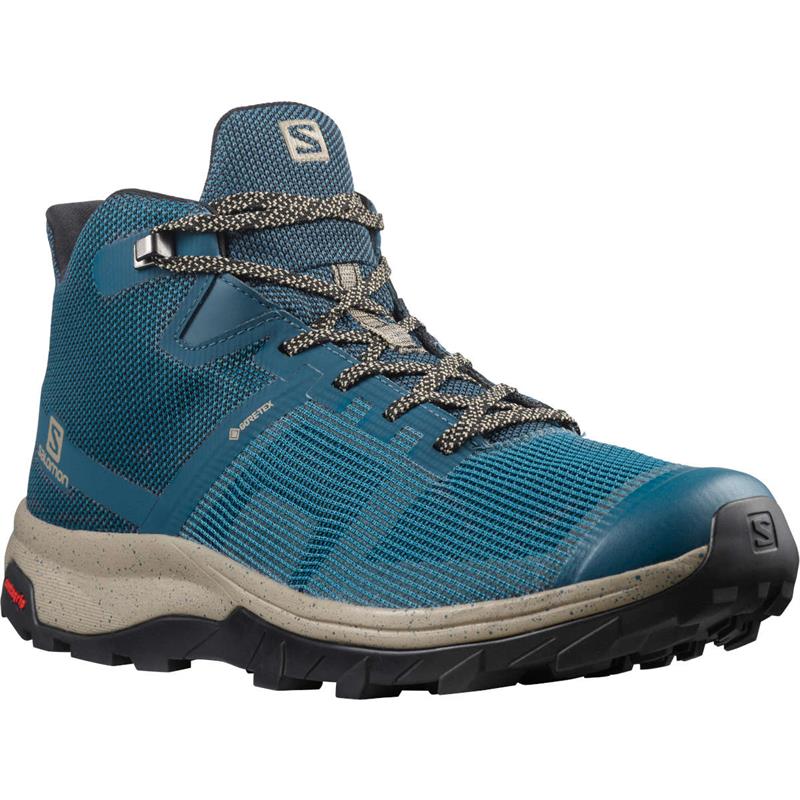 Salomon Mens Outline Prism Mid GTX Hiking Boots