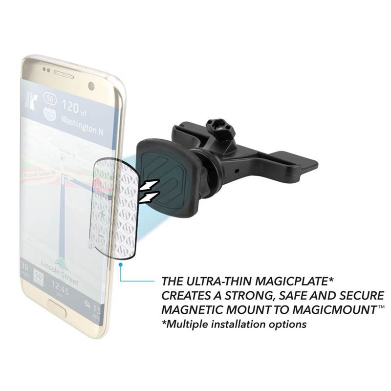 Scosche MagicMount CD Slot Magnetic Smartphone Mount-5