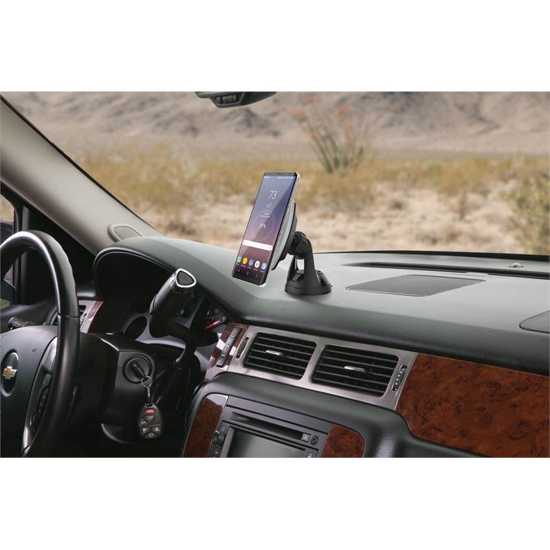 Scosche MagicMount Pro Charge Qi Wireless Charging Smartphone Magnetic Dash Mount-5