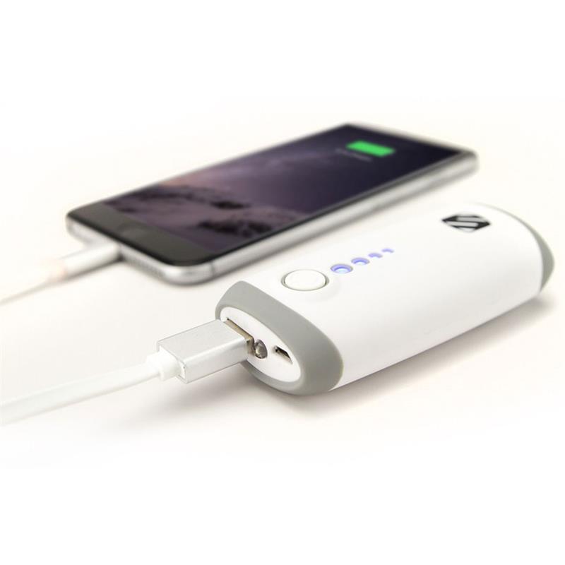 Scosche GoBat 5200 Power Bank with Emergency Flashlight