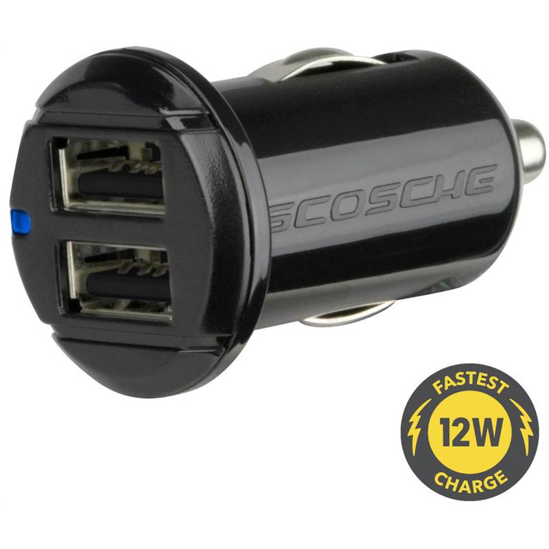 Scosche reVOLT 12W Dual USB Car Charger-2