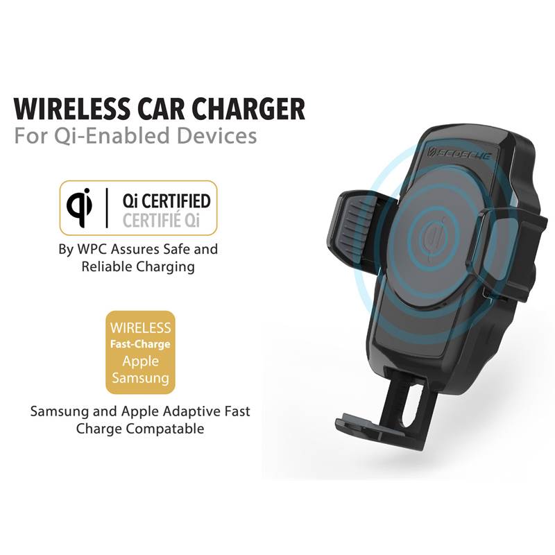 Scosche StuckUp Qi Smartphone Wireless Charging Window Mount-3