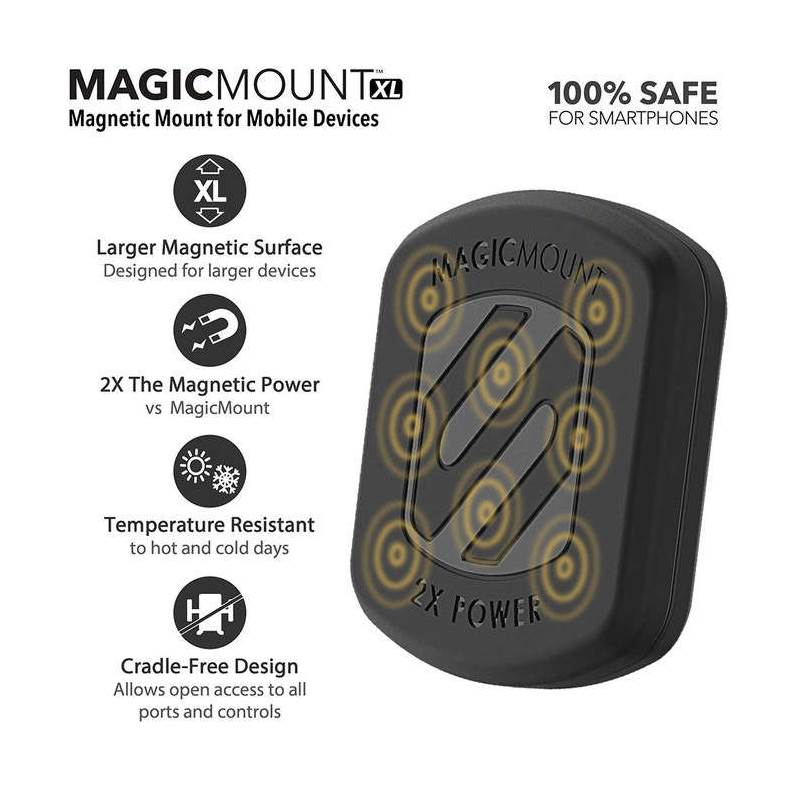 Scosche magicMOUNT Magnetic Smartphone Surface Mount-3