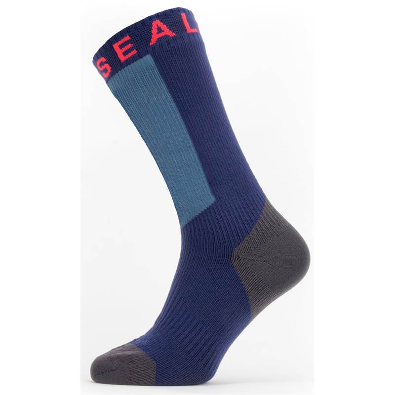 Sealskinz Waterproof Warm Weather Mid Length Socks with Hydrostop-5