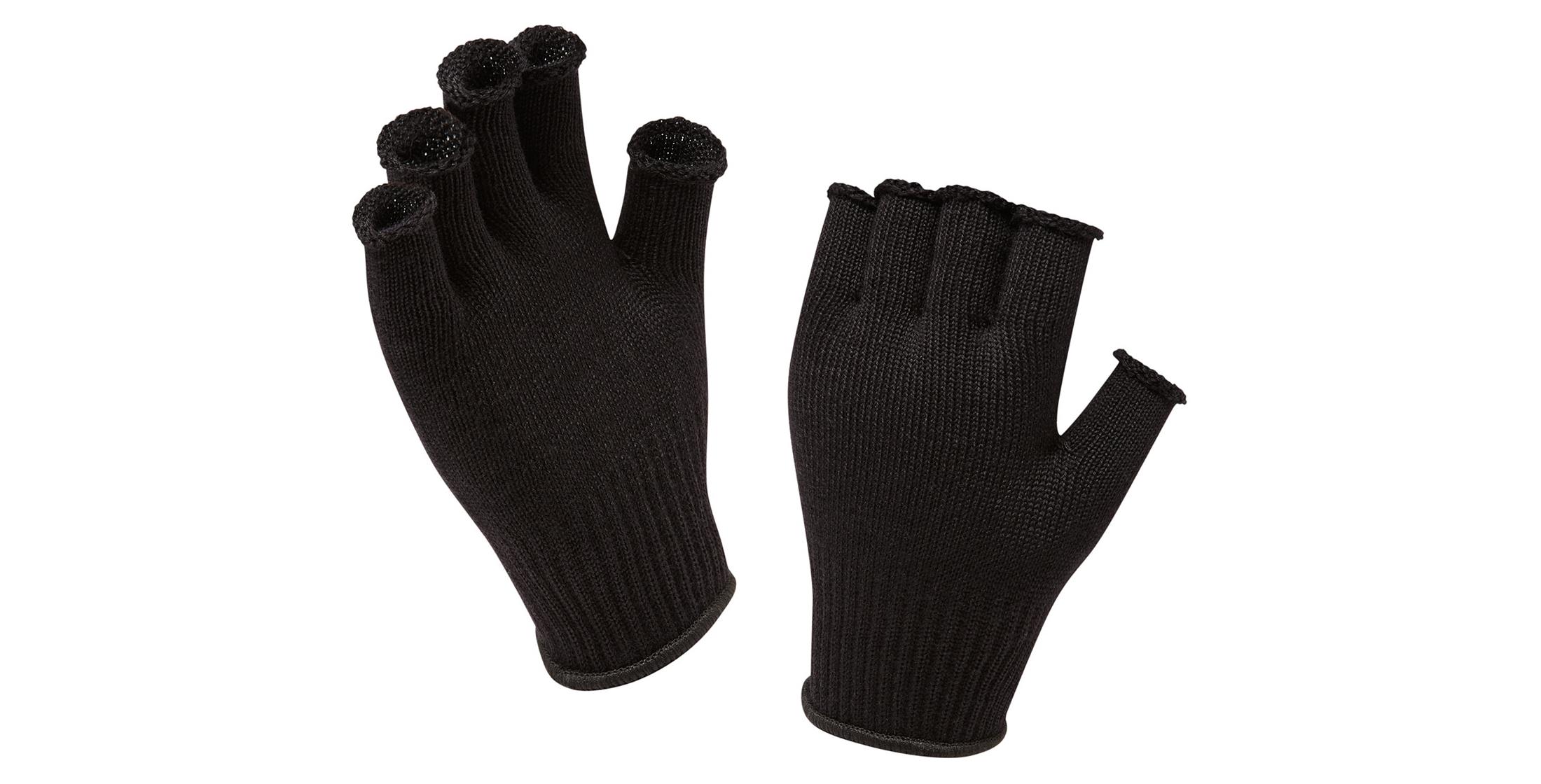 Sealskinz Fingerless Liner Unisex Gloves with Merino Wool