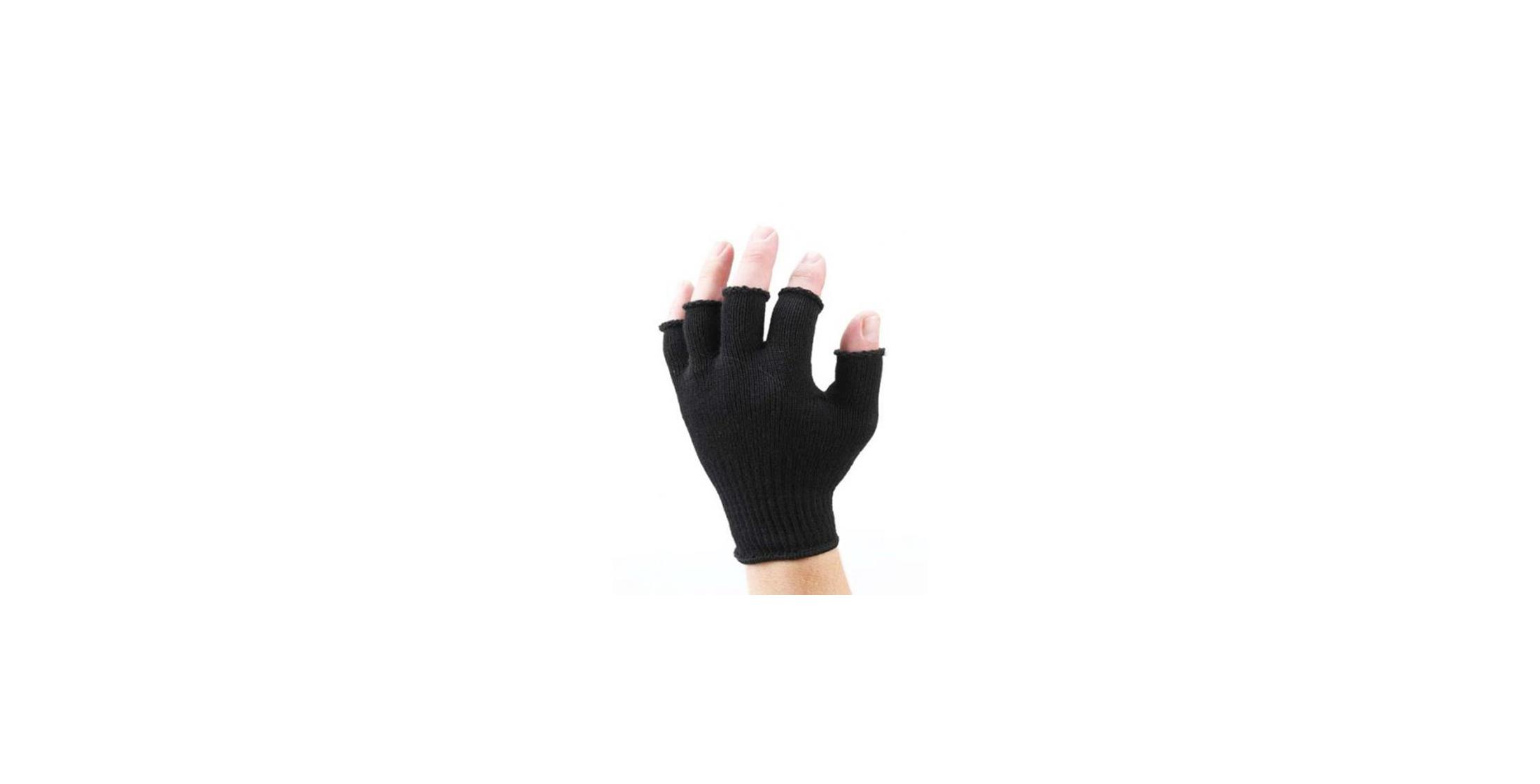 Sealskinz Fingerless Liner Unisex Gloves with Merino Wool