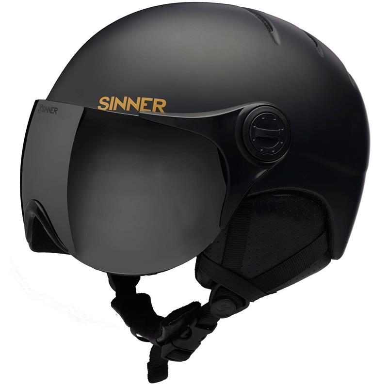 Sinner Crystal Ski Helmet with Visor