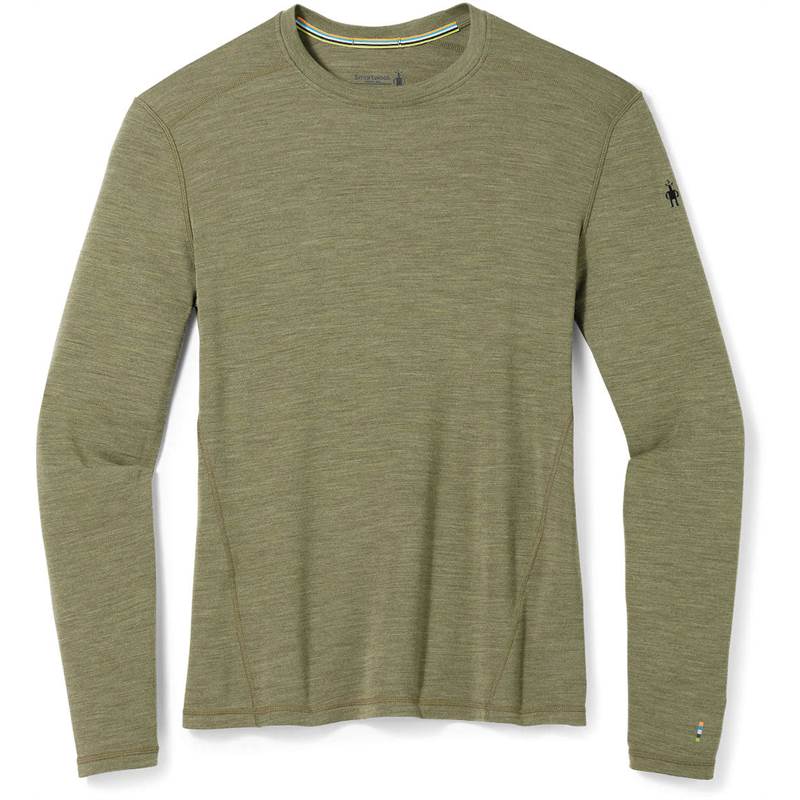 Smartwool Mens Classic Thermal Merino Base Layer Crew Top-1
