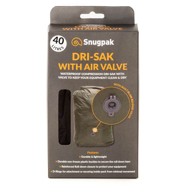 Snugpak 40L Dri-Sak with Air Valve-2