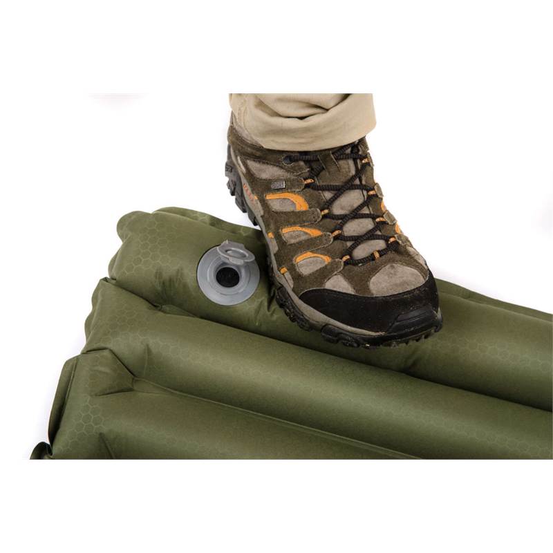 Snugpak Basecamp Camping Air Mat with Built-in Foot Pump-2