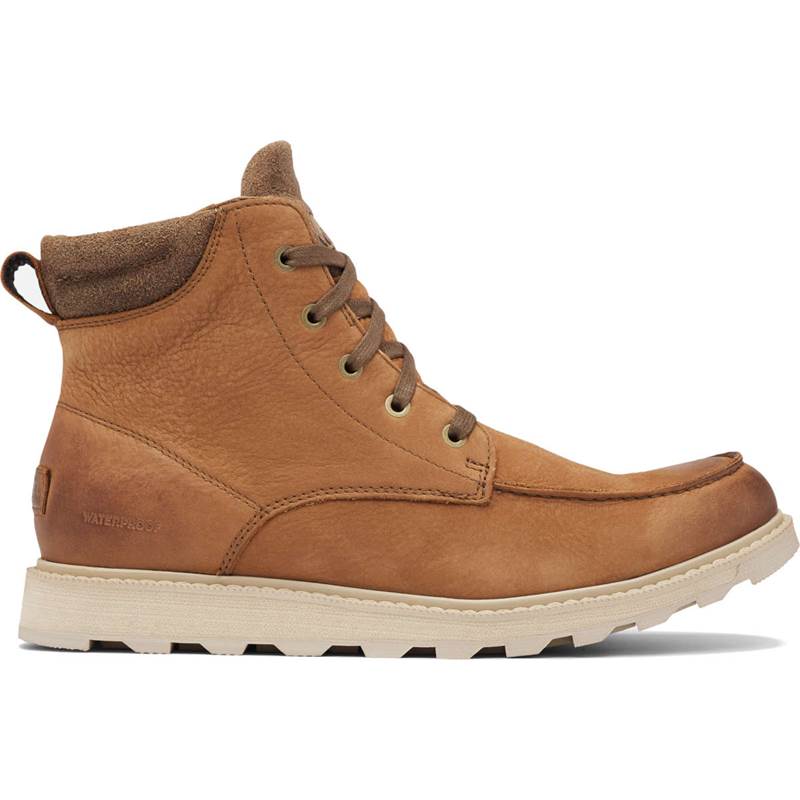 Sorel Mens Madson II Moc Toe Waterproof Leather Boots-1
