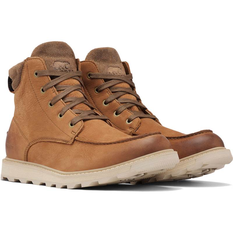 Sorel Mens Madson II Moc Toe Waterproof Leather Boots-2