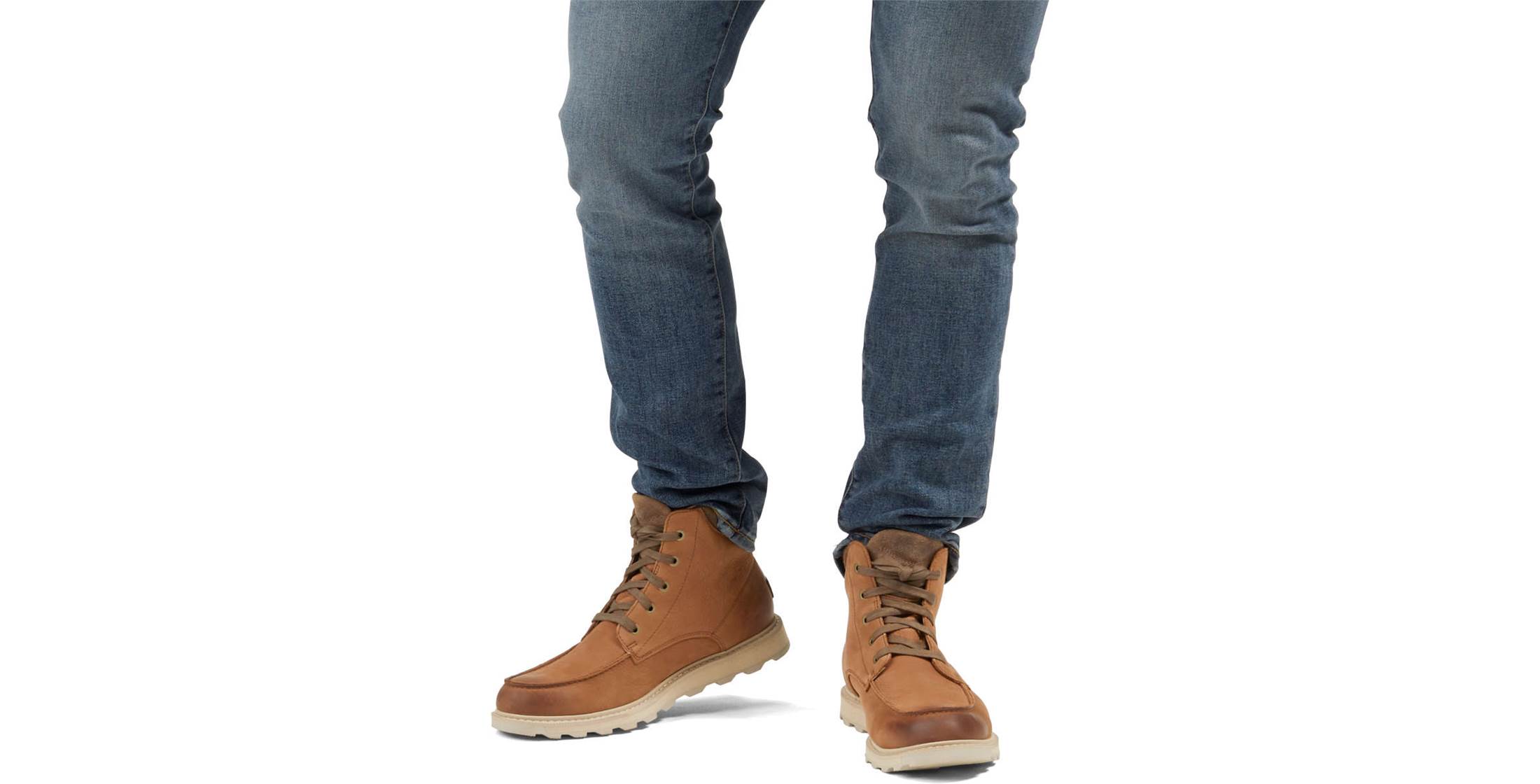 men's sorel madson 2 moc toe waterproof boots