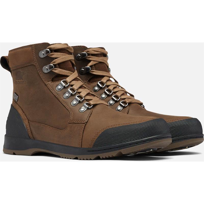 Sorel Mens Ankeny II Mid Outdry Waterproof Leather Boots OutdoorGB