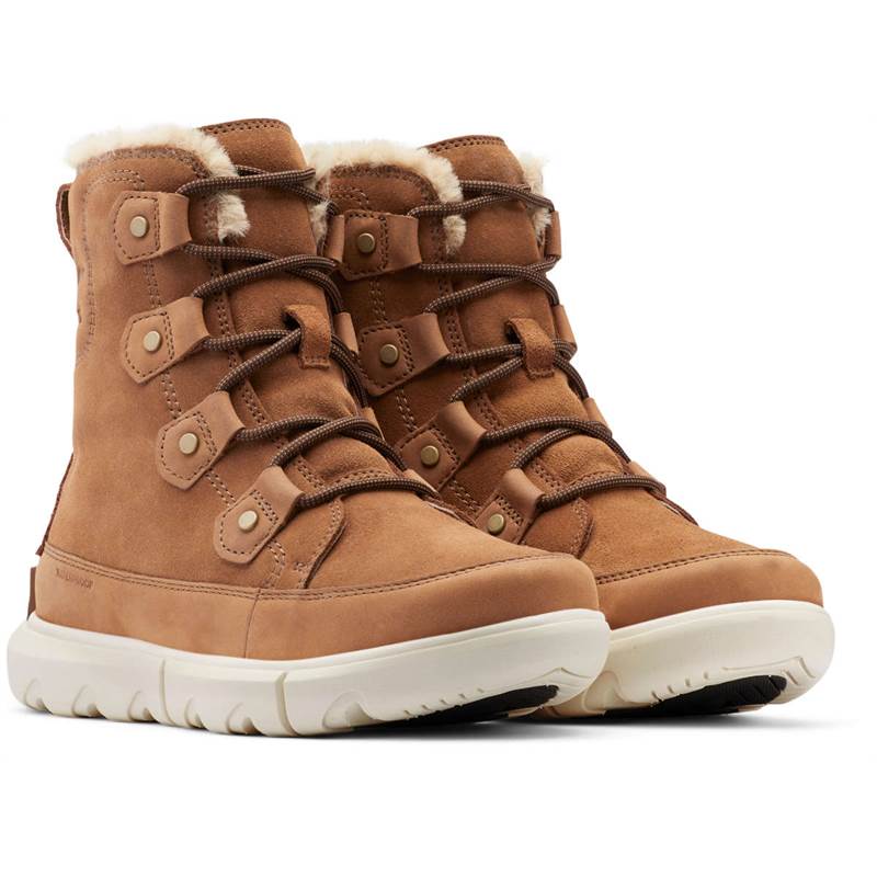 Sorel Womens Explorer II Joan Suede with Full Grain Leather Boots-1