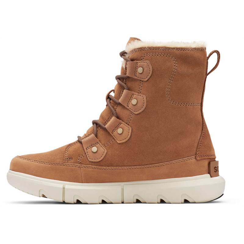 Sorel Womens Explorer II Joan Suede with Full Grain Leather Boots-2
