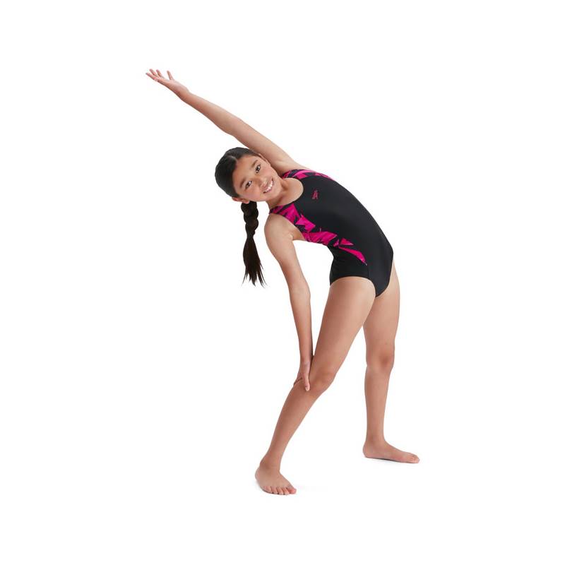 Speedo HyperBoom Splice Muscleback Junior Swimsuit-5