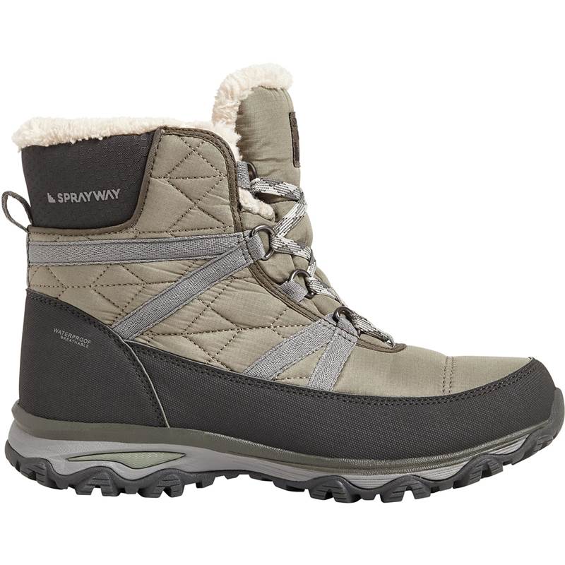 Sprayway Womens Eureka Mid HydroDRY Waterproof Walking Boots-1