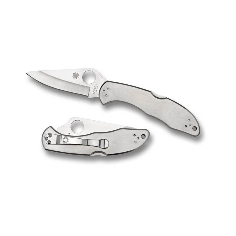 Spyderco Delica 4 Stainless Steel Folding Knife C11-1
