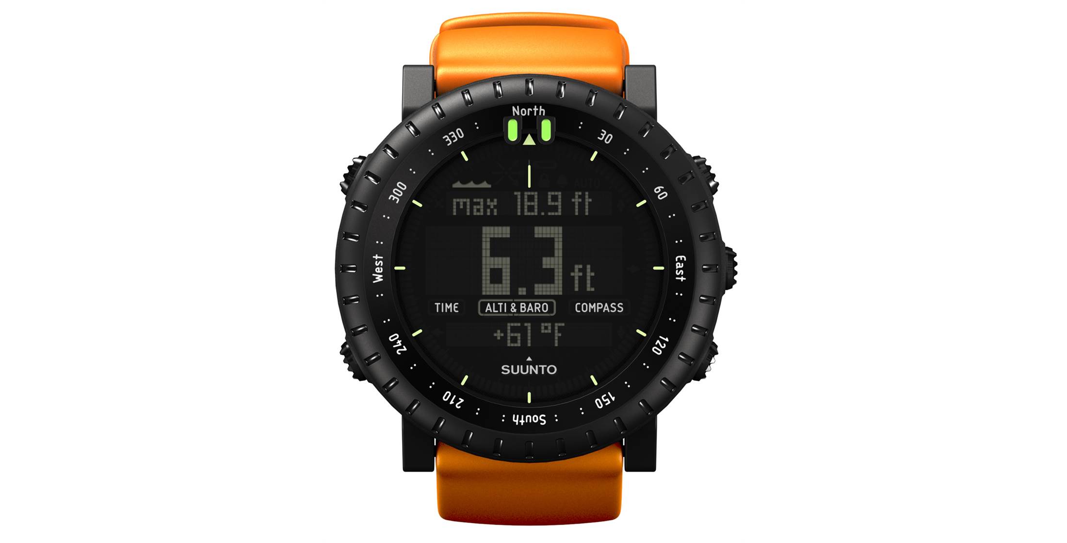 suunto core orange black