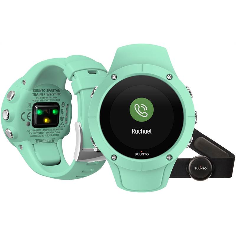 Suunto Spartan Trainer Wrist HR Ocean GPS Multisport Watch HRM Bundle-1