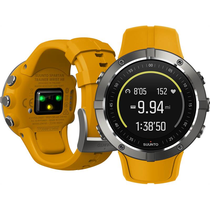 Suunto Spartan Trainer Wrist HR Amber GPS Multisport Watch-1