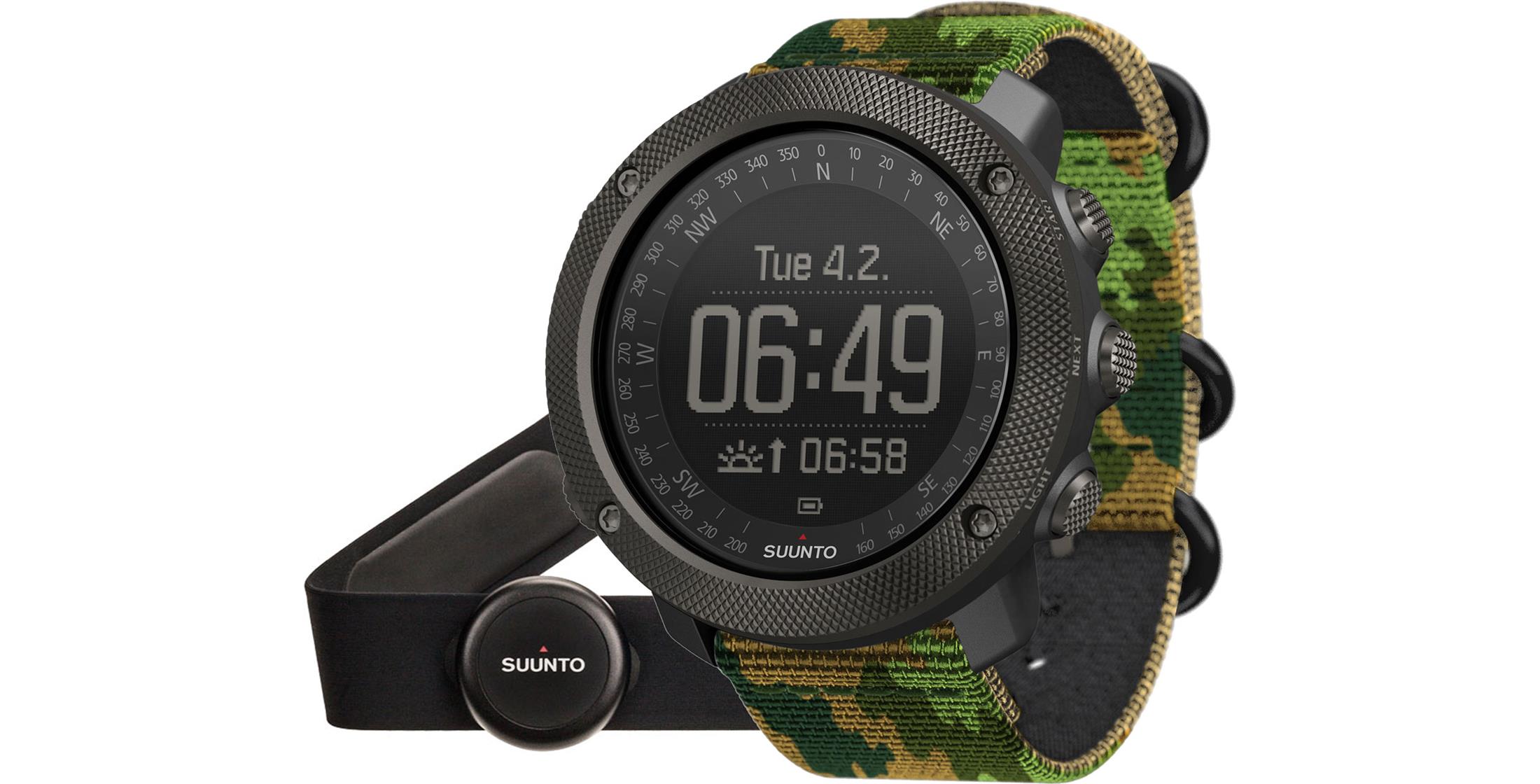 Suunto Traverse Alpha GPS HRM Watch Woodland Sapphire