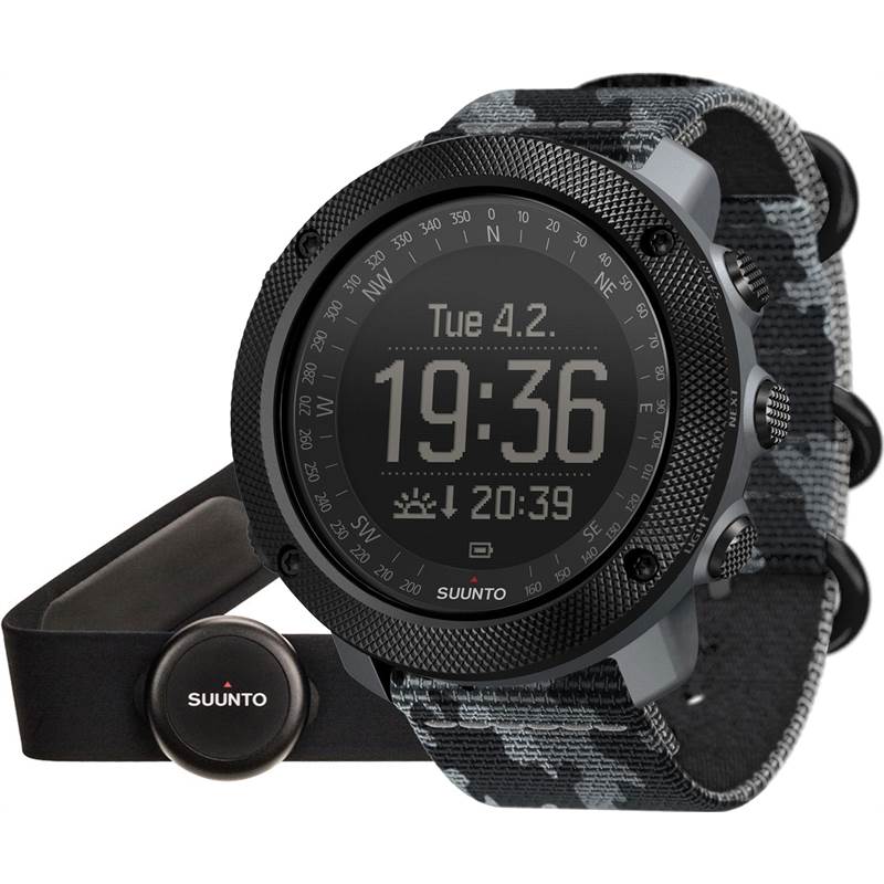 Suunto Traverse Alpha Gps Hrm Watch Concrete Sapphire Outdoorgb