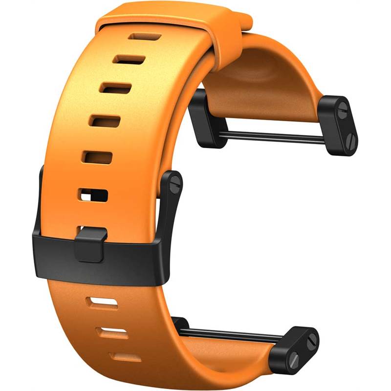 Suunto Core Orange/Black Flat Elastomer Strap-1