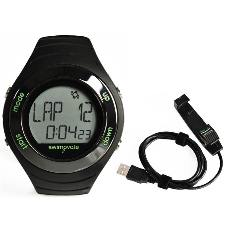 Swimovate Poolmate Live Swim Training Watch with USB Download Clip-1