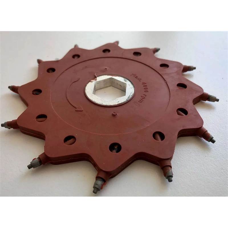 Tercoo Spare Disc 15 degree Offset on Hexagon Shaft-1