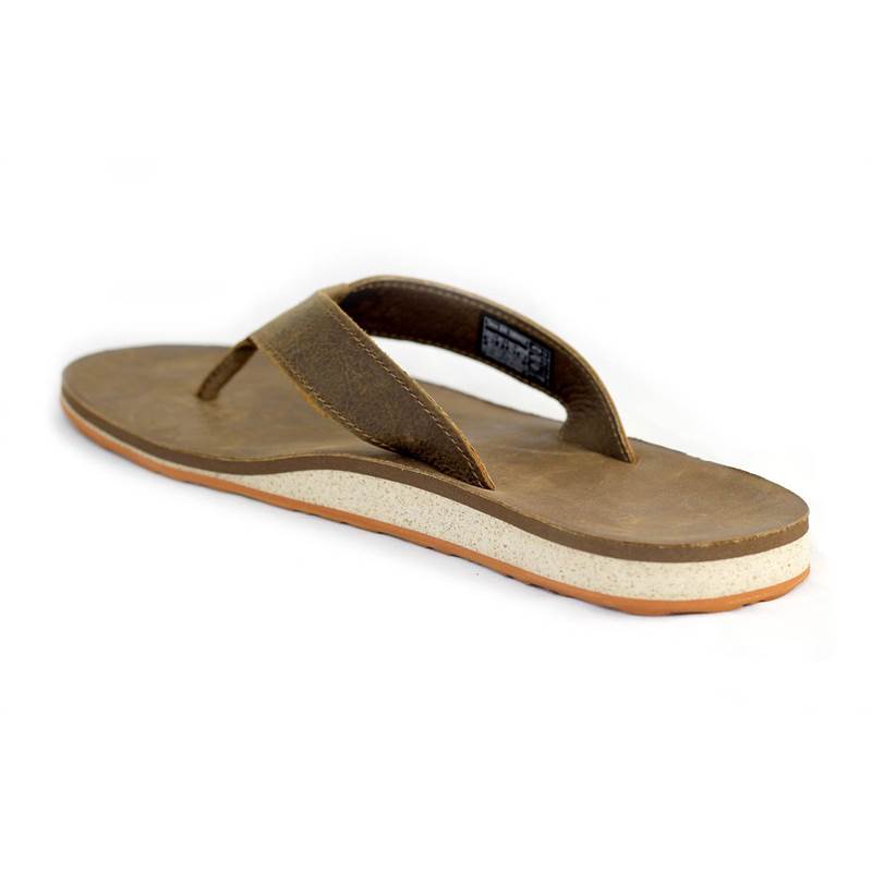 Teva Mens Classic Flip Premium Leather Sandals-2