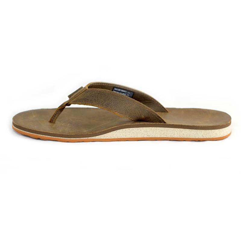 Teva Mens Classic Flip Premium Leather Sandals-5