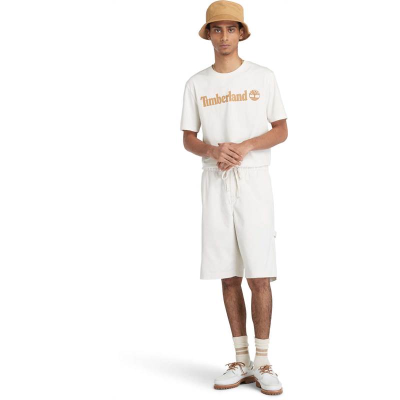 Timberland Mens Kennebec River Linear Logo Short Sleeve Tee-2