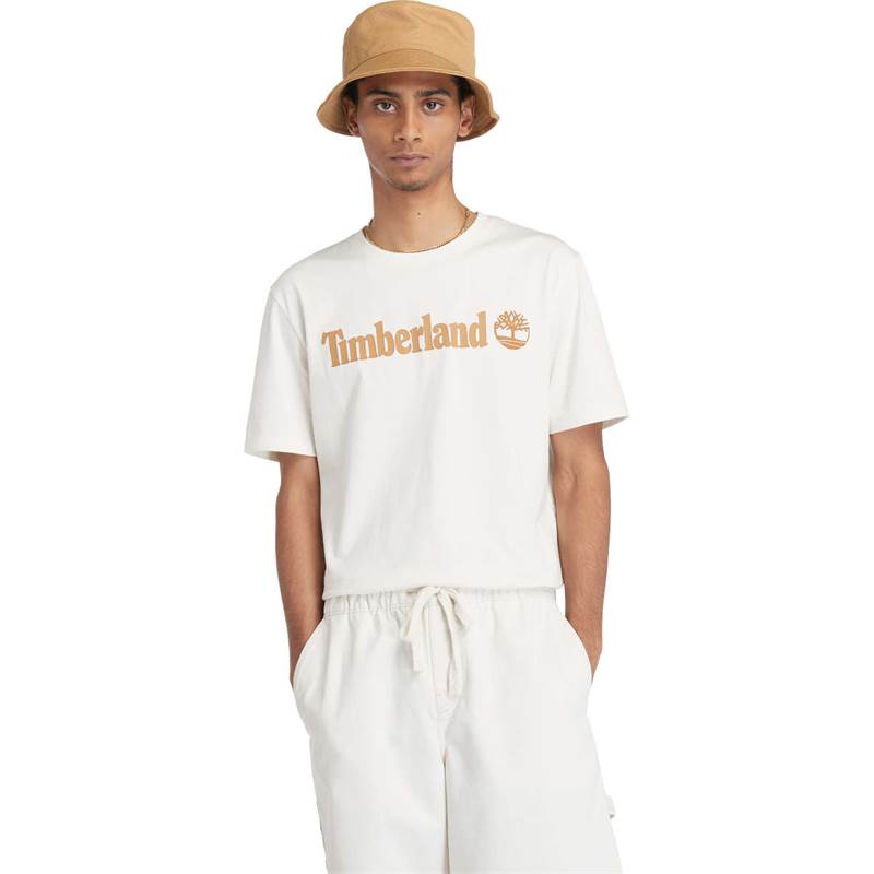 Timberland Mens Kennebec River Linear Logo Short Sleeve Tee-5
