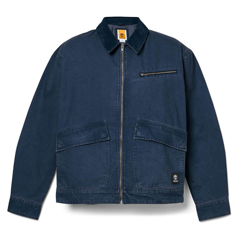 Timberland Mens Strafford Washed Canvas Jacket-1