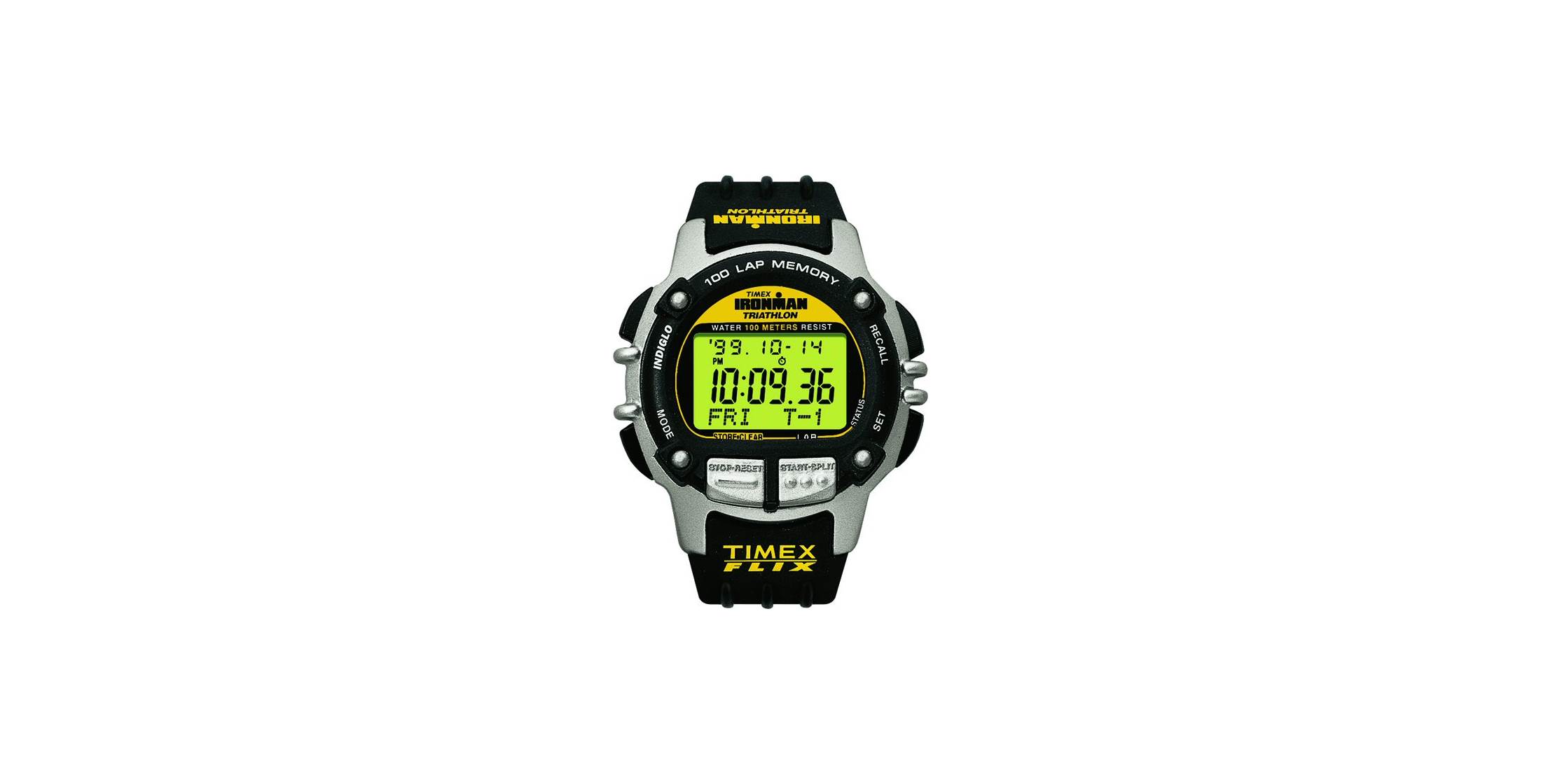 timex ironman 100 lap watch instructions
