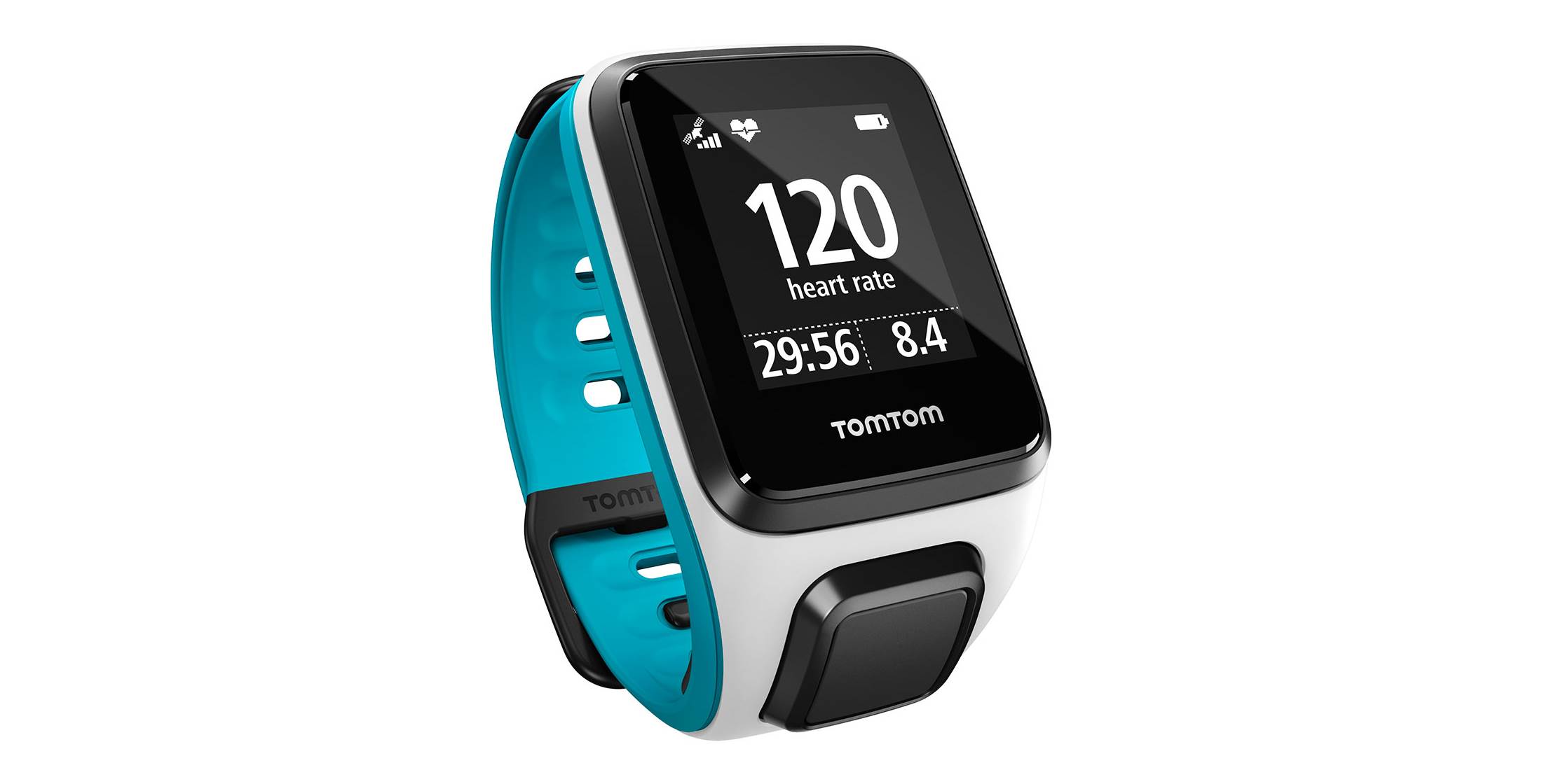 TomTom Runner 2 Music Cardio GPS HR Watch Small Strap