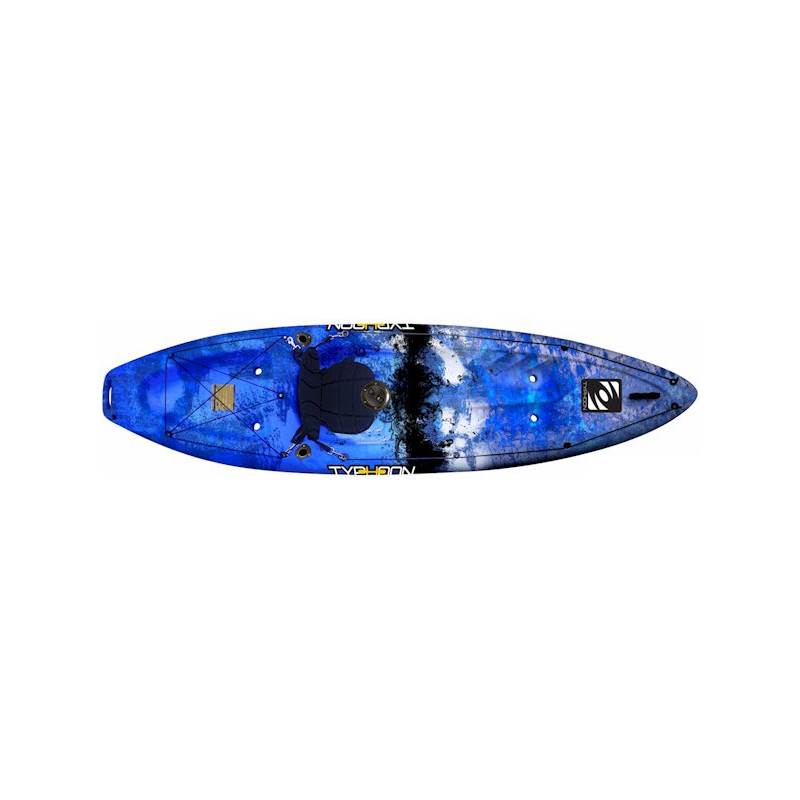 Typhoon 290 Camo Fishing Sit On Top Kayak-1