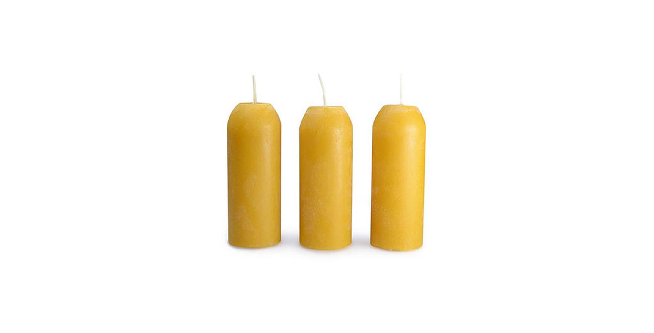 UCO Beeswax Candles for Original and Candlelier Lanterns (pack of 3