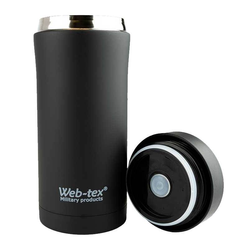 Web-Tex Black Ammo Pouch Flask 330-3