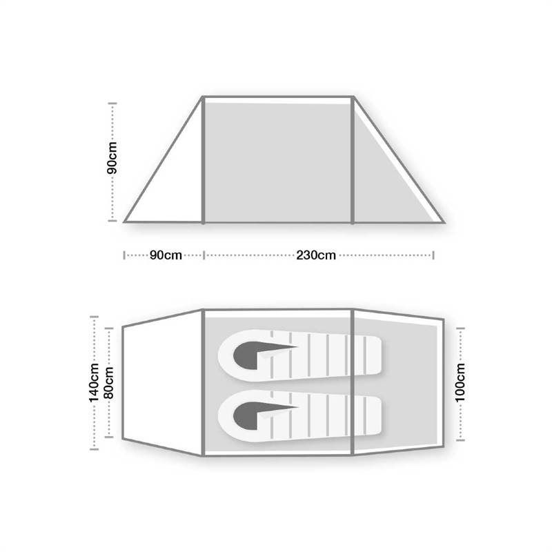 Wild Country Hoolie Compact 2 Tent-3