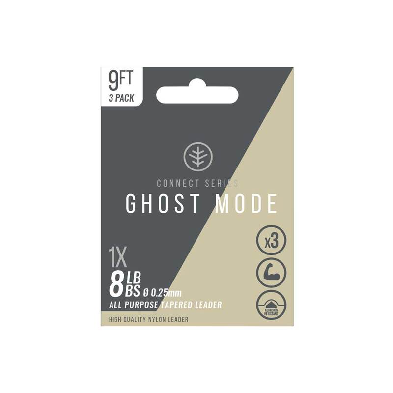 Wychwood Game Ghost Mode Tapered Leader-5