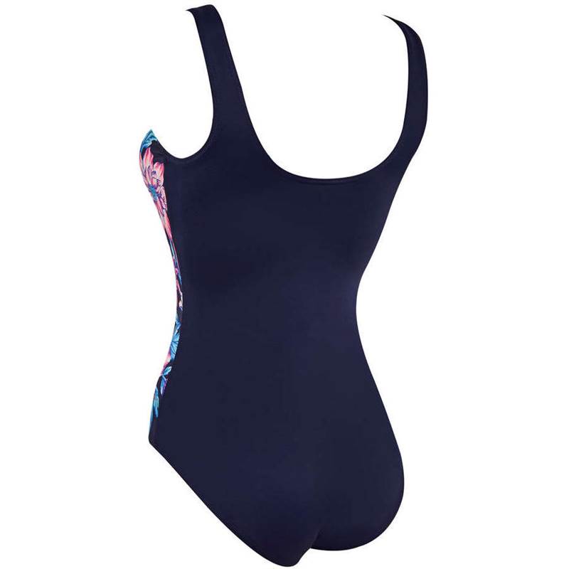 Zoggs Womens Wild Rose Scoopback Swimsuit-3