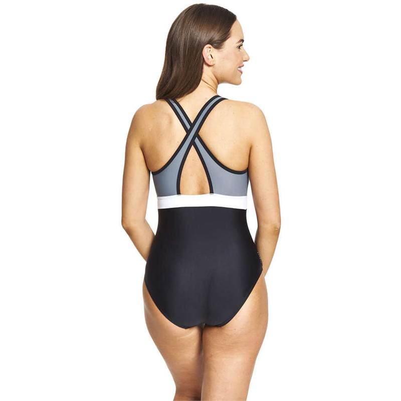 Zoggs Womens Dakota Crossback Swimsuit-3