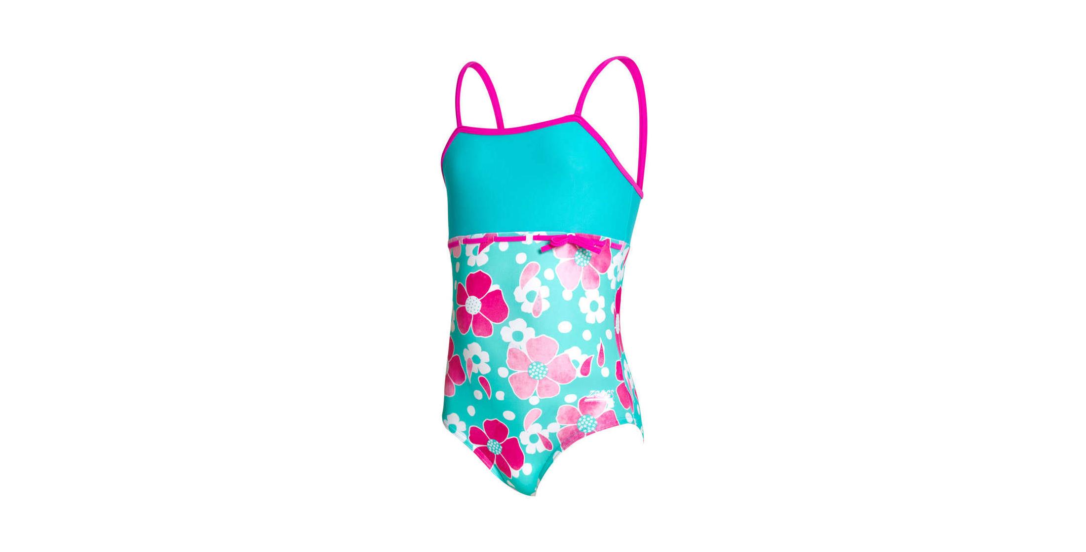 Zoggs Girls Petal Magic Classicback Swimsuit