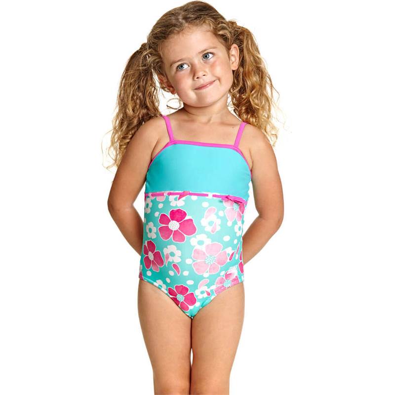Zoggs Girls Petal Magic Classicback Swimsuit-5